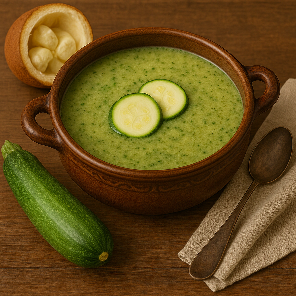cupuacu and zucchini soup - oliveira kitchen restaurant