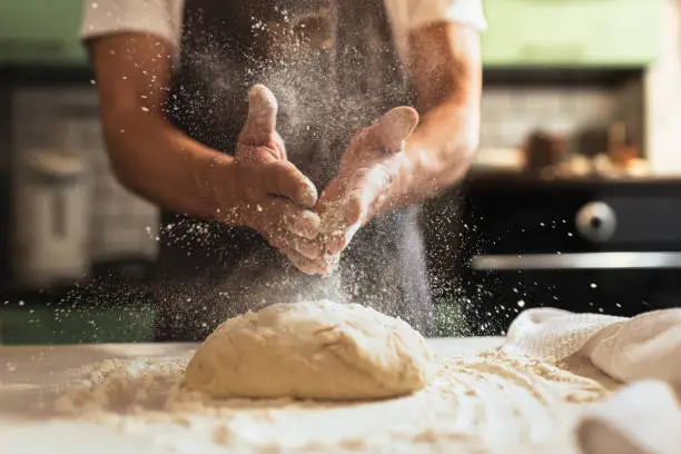 Vegetarian Restaurant Oliveira Kitchen Bread Making
