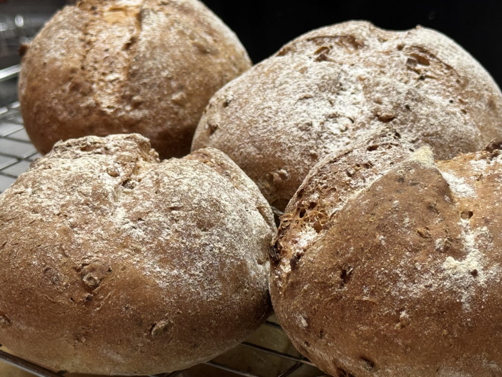 Home made bread at Oliveira Kitchen Shoreditch